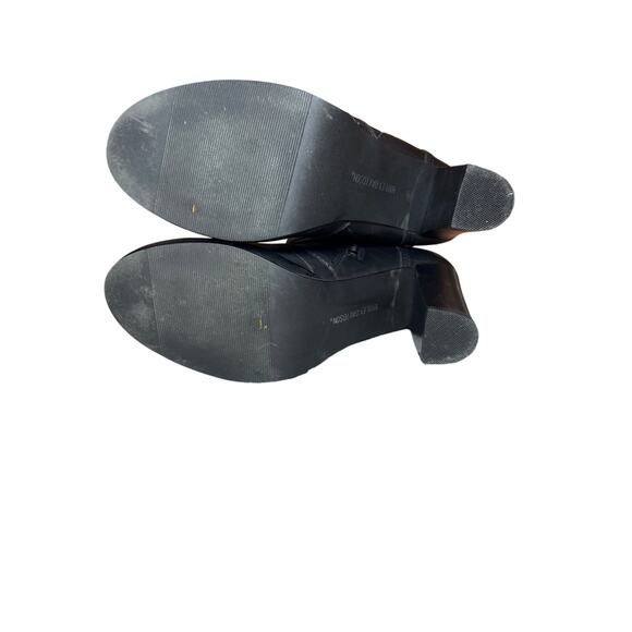 Women's Harley-Davidson Motorcycles Marissa Platform Black Leather Boots Sz 8 - Picture 6 of 12